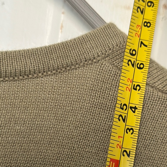 Emporio Armani Green V-Neck Short Sleeve T-Shirt - Picture 15 of 16